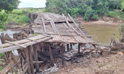 Comunidade do Bosque aguarda por uma nova ponte