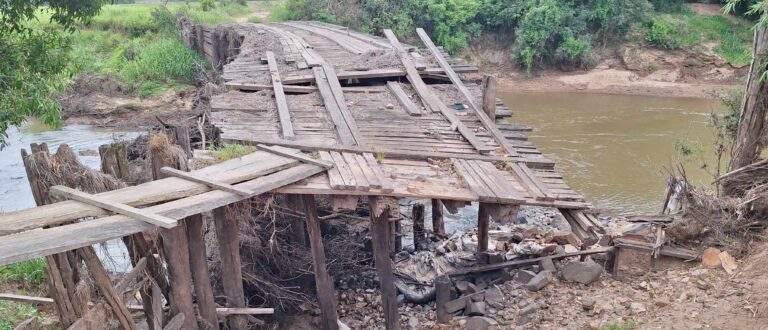 Comunidade do Bosque aguarda por uma nova ponte