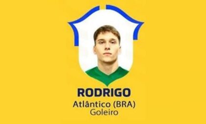 Goleiro cachoeirense é convocado para Seleção Brasileira Sub-20 de Futsal