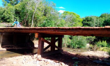 Encruzilhada do Sul: Secretaria de Transportes entrega Ponte do Passo do Carvão