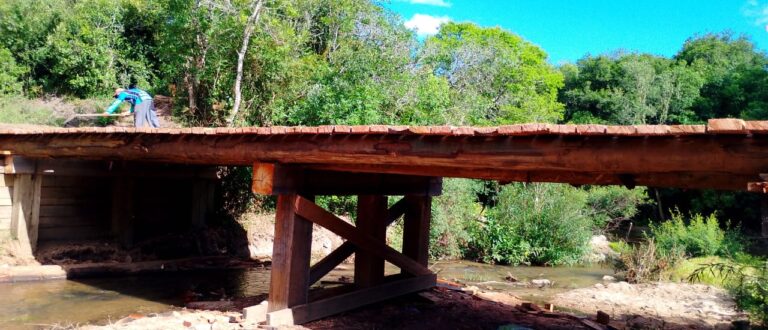 Encruzilhada do Sul: Secretaria de Transportes entrega Ponte do Passo do Carvão