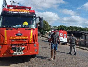 Homem sofre descarga elétrica em Encruzilhada do Sul