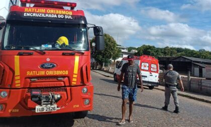 Homem sofre descarga elétrica em Encruzilhada do Sul