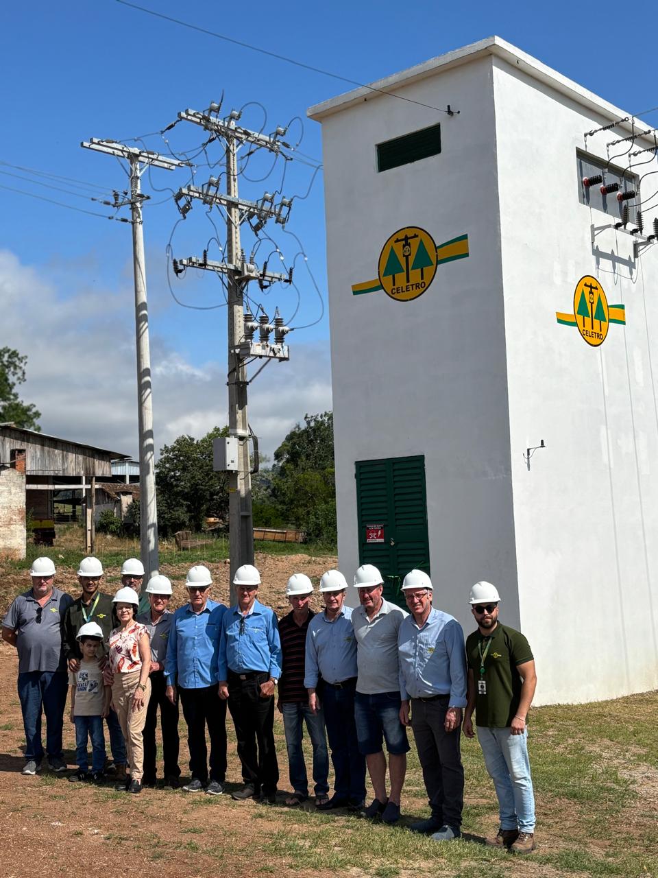 Estrutura de alvenaria inaugurada recentemente no município de Segredo, na Região Centro-Serra