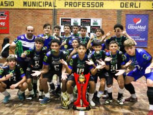 Estrela Azul conquista bicampeonato no Futsal Sub-15 em final emocionante