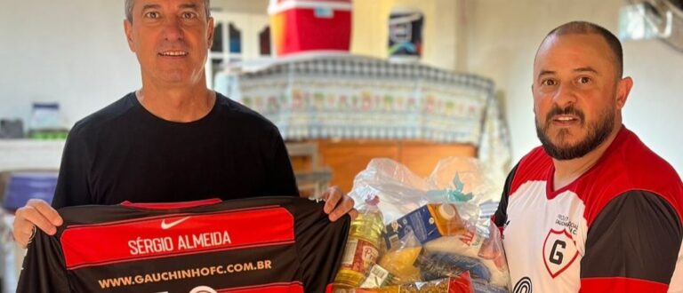 Projeto Social do Gauchinho entrega 1 tonelada de alimentos na véspera de Natal