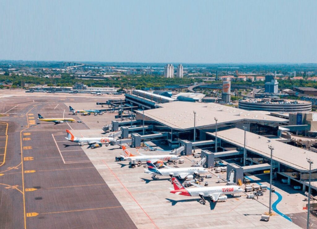 Aeroporto Internacional Salgado Filho retoma voos internacionais na semana que vem, após sete meses de paralisação por conta da histórica enchente de maio / Foto: Divulgação