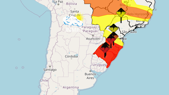 Ciclone-bomba deve trazer tempestade e estragos neste domingo ao RS