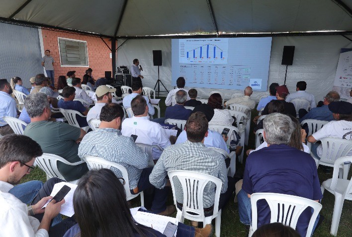 Dia de Campo em Cachoeira do Sul tratou da difusão da genética nacional da raça Brangus nos sistemas de produção brasileiros / Foto: Alexandro Albornoz/Divulgação