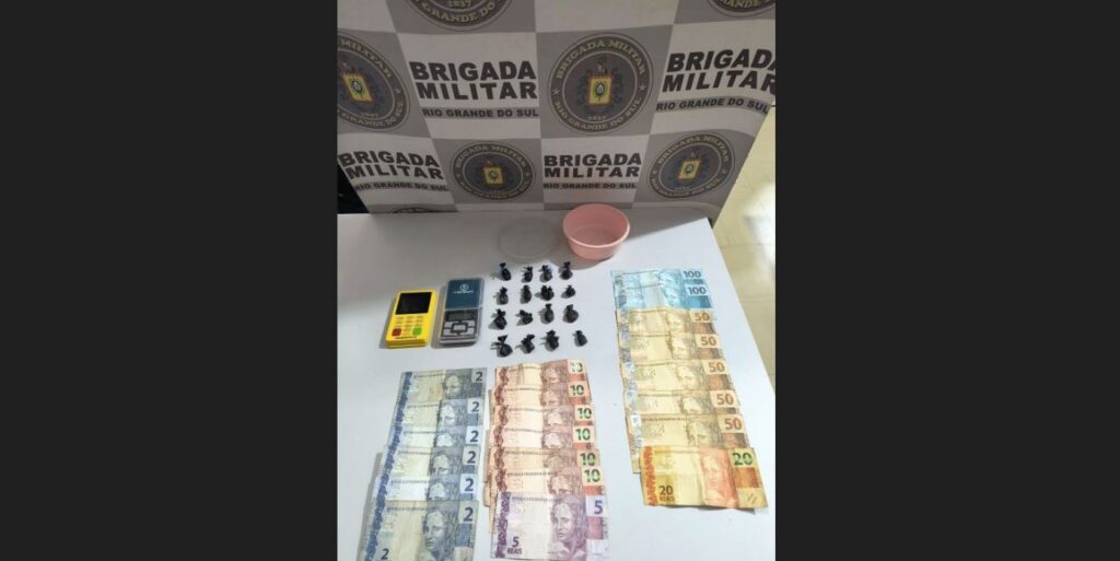 Ações da Brigada Militar resultaram na apreensão de droga, dinheiro e capturas de suspeitos de tráfico / Foto: BM/Divulgação