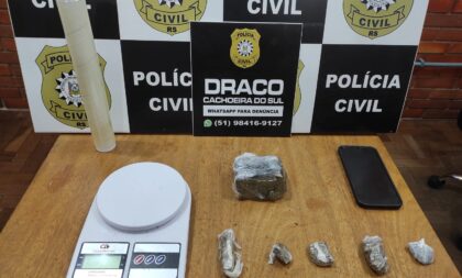 Polícia Civil prendeu 3 por tráfico nesta quinta-feira