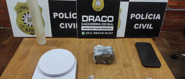 Polícia Civil prendeu 3 por tráfico nesta quinta-feira