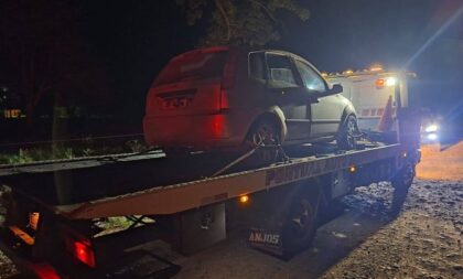 Trio arromba residência no interior de Restinga Sêca