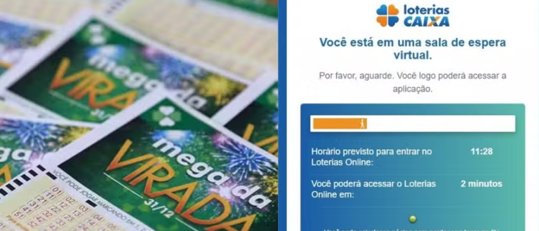 Mega da Virada de R$ 600 milhões: app da Caixa tem falha no sistema de apostas