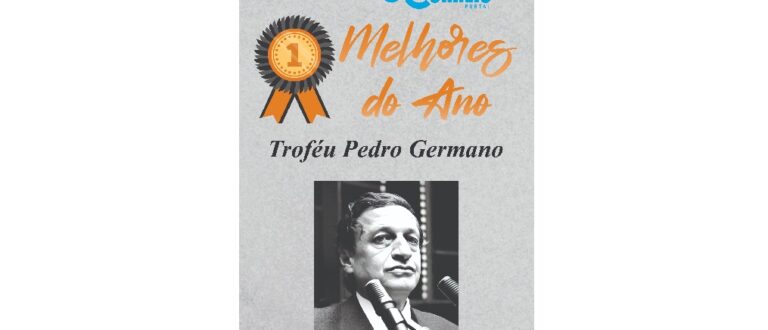 PRÊMIO OCORREIO MELHORES DO ANO 2024 – GANHADOR / TROFÉU PEDRO GERMANO