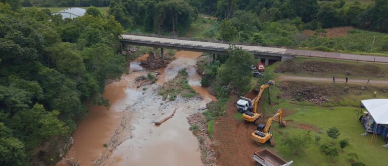 Programa de desassoreamento inclui Cerro Branco, Novo Cabrais e Pantano Grande