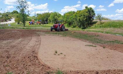 Pantano Grande: mutirão revitaliza quadrinha da Riograndino