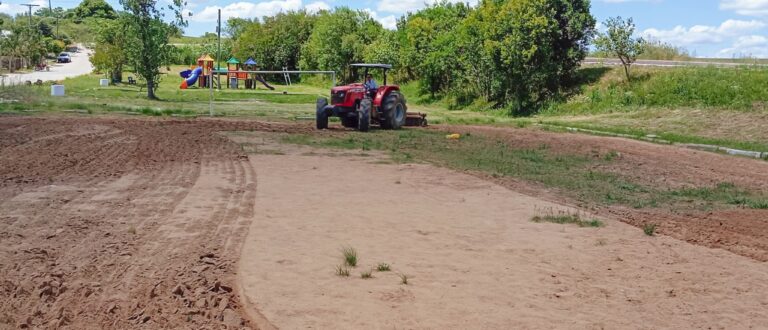 Pantano Grande: mutirão revitaliza quadrinha da Riograndino