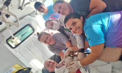 Equipe de Pronto Atendimento 24 horas de Pantano Grande realiza parto em ambulância