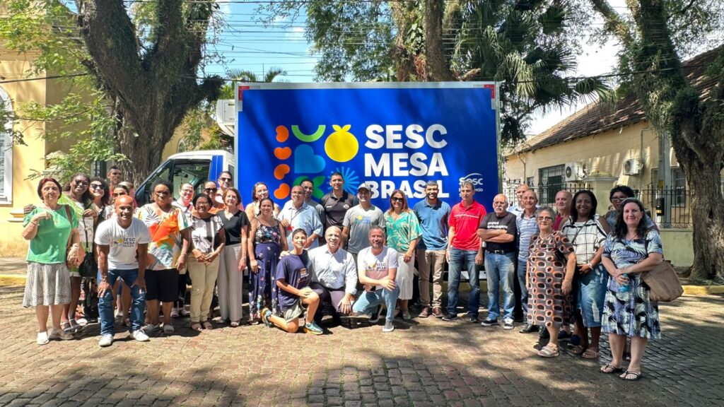 Programa Mesa Brasil: Sesc Cachoeira do Sul e Prefeitura renovam parceria da iniciativa que minimiza as dificuldades de acesso da população carente à alimentação de qualidade / Foto: Eloisa Uliana/PMCS