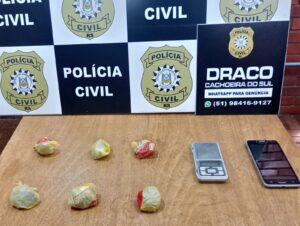 Ações da Polícia Civil no Tibiriçá apreendem drogas