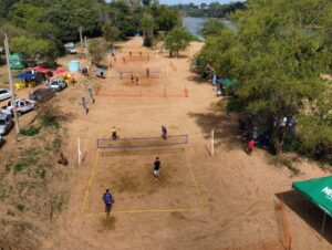 Rede Fan na Praia Nova: Jogos de Dama e futevôlei definem campeões