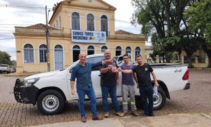 Caminhonete deve ser usada nos trabalhos de iluminação pública no interior