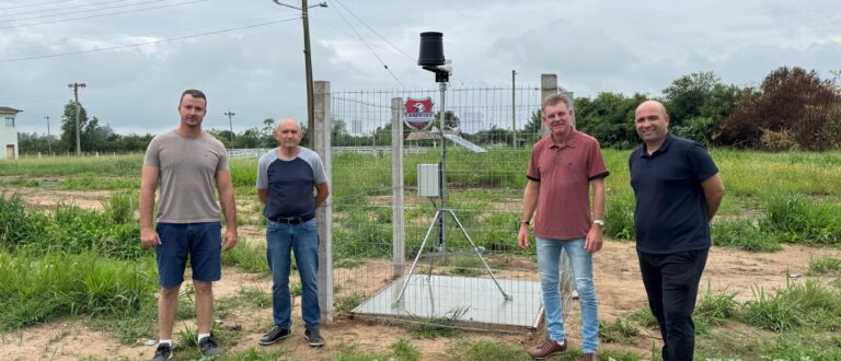 Candelária agora conta com uma estação meteorológica