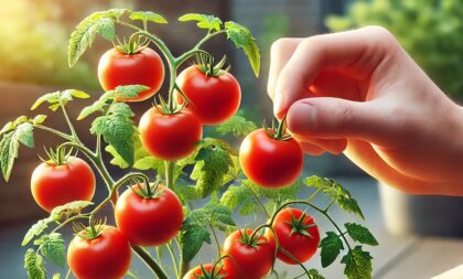 8 dicas essenciais para plantar tomates em pequenos vasos