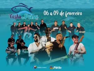 Festa do Peixe terá dez shows musicais