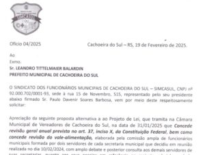 Simcasul sugere congelamento dos salários do prefeito, vice e secretários