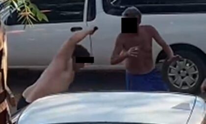 Homem é agredido a golpes de facão na Praia Nova