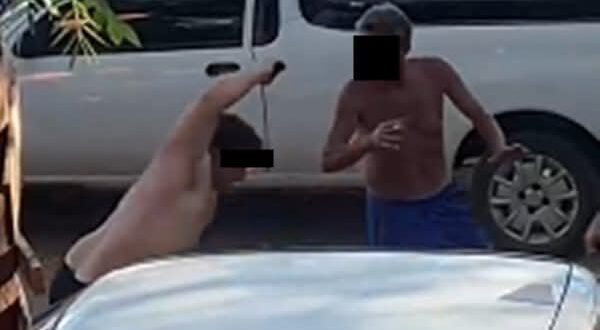 Homem é agredido a golpes de facão na Praia Velha