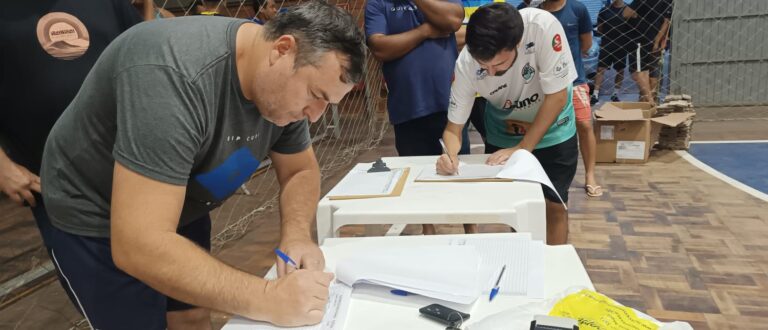 Clubes se reúnem para dar início ao Campeonato Municipal de Futsal de Cachoeira