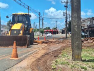 Rede da Corsan se rompe e bairros e localidades da zona norte ficam sem água