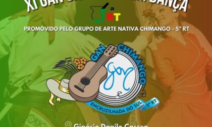 Gan Chimango em Dança será no dia 27 de abril em Encruzilhada do Sul