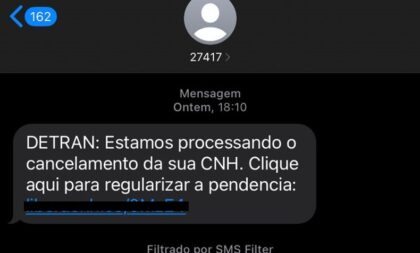 Golpe da CNH ameaça cachoeirenses