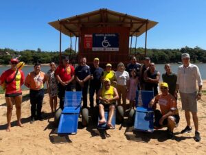 Praia Nova recebe o programa Rede Praia Acessível