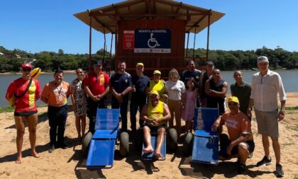 Praia Nova recebe o programa Rede Praia Acessível