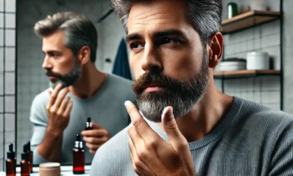 4 cuidados para retardar os fios brancos na sua barba