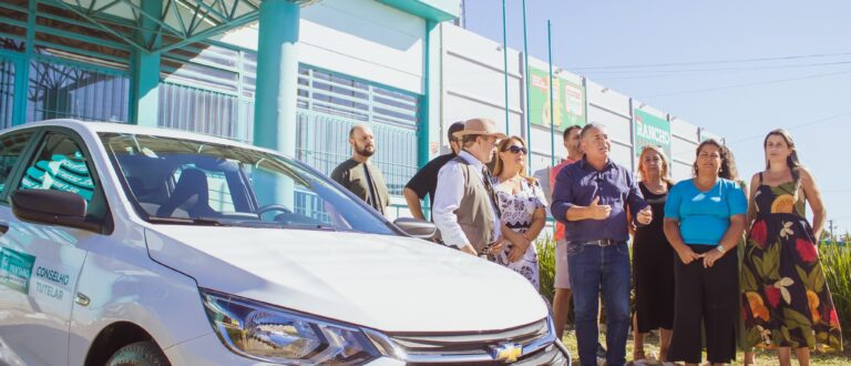 Novo veículo é entregue ao Conselho Tutelar de Pantano Grande