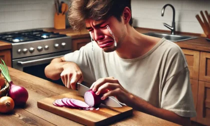 5 formas de evitar que a cebola faça você chorar ao cortar