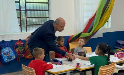 ​Prefeito Balardin segue roteiro de visitas às escolas municipais