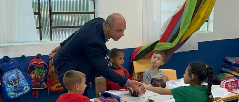 ​Prefeito Balardin segue roteiro de visitas às escolas municipais