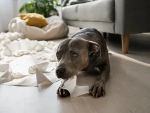 Cão sozinho dentro de casa: Como evitar o estresse do animal que destrói tudo