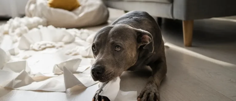 Cão sozinho dentro de casa: Como evitar o estresse do animal que destrói tudo