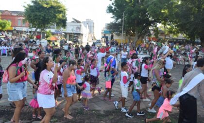 Bloco do Pijama anima o Carnaval Infantil na Praça José Bonifácio