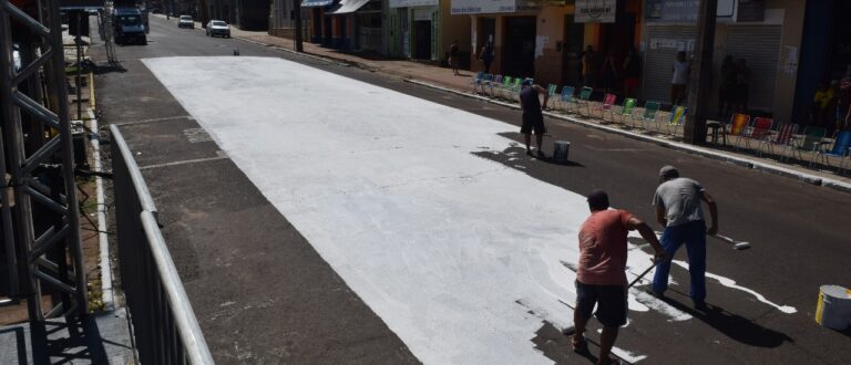 Carnaval de Cachoeira do Sul: passarela do samba conta com nova pintura