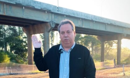 Ponte do Fandango preocupa o deputado Cláudio Tatsch