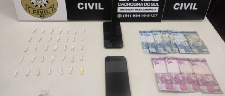 Suspeita de tráfico é presa no Funcap